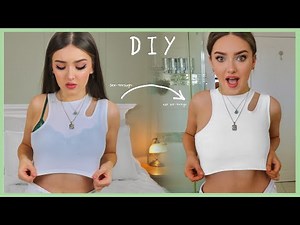 SEW W LIV *✧ HOW TO MAKE A SEE-THROUGH TOP NOT SEE-THROUGH [DIY]