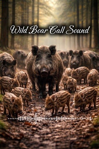 Wild boar calling sound. #naturesvoice #wildlife #wildboar #warthog #pig