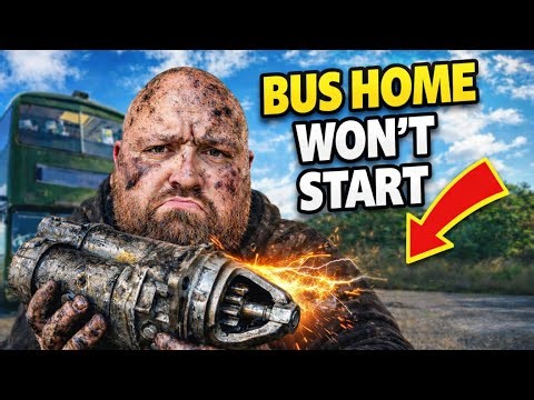 Our Bus Home Won’t Start… Starter Motor Disaster!