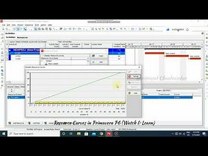 Resource Curves in Primavera P6 (Watch & Learn)