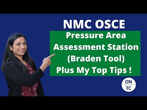 NMC OSCE Pressure Area Assessment Station with a worked example