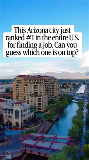 If a move to Arizona is part of your New Year’s resolution, hear me out… Because where you land matters just as much as the job you take. A new 2026 study from WalletHub ranked Scottsdale the #1 city in the entire U.S. for finding a job. WalletHub didn’t guess, they analyzed. The study reviewed 180 U.S. cities using 31 different metrics, including employment growth, job availability, and average starting salaries. But here’s what really matters if you’re moving with your family 👇 Arizona didn’t