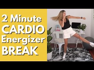 2 Minute Cardio Energizer Workout Break