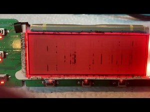Fixing Yaesu FT 857 LCD Zebra stripes and a bonus video on an autopsy dead LCD from WD8BWW