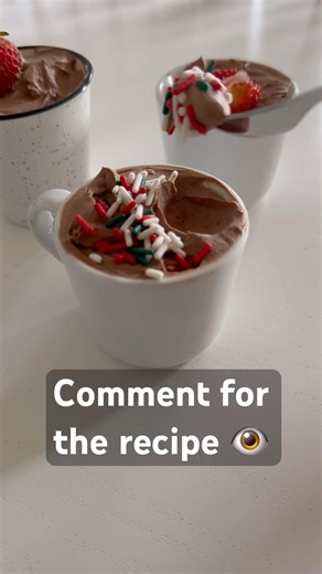 GF Chocolate Mousse Cups 🍫✨