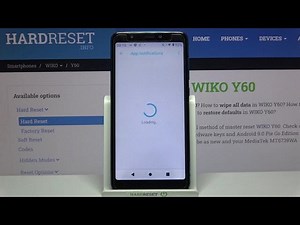 WIKO Y60 and Main Notification Settings Manage Phone Notifications