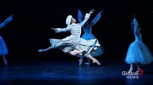 Edmund Stripe, choreographer of Alberta Ballet's "The Nutcracker," joined the morning news to discuss preparations for returning to the stage with the live production. | Global Calgary