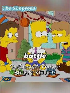 The Japanese anime digimon has become popular in schools #thesimpsons #fyp #anime