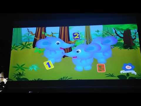 Numbers around the Globe 3 Elephants 🐘🐘🐘 Glitch lagging slowmotion pixelation black X.