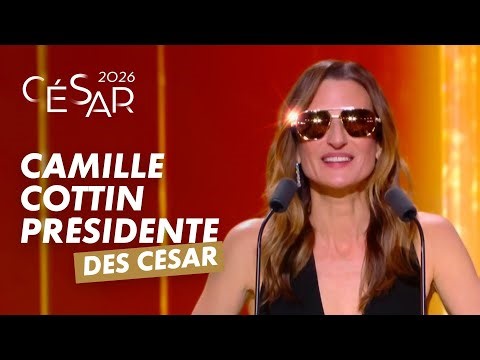 Le discours autoritaire de Camille Cottin, Présidente des César 2026
