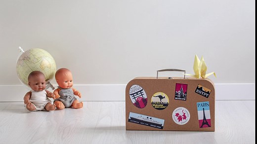 Miniland Doll 15 3/4'' Newborn Caucasian Boy - Made in Spain, Anatomically Correct, Quality