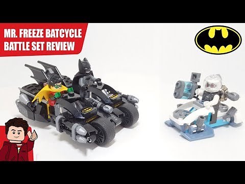 LEGO Batman: Mr. Freeze Batcycle Battle 76118 Set Review