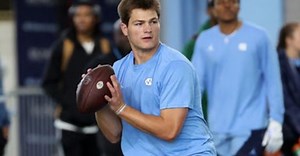 UNC QB Drake Maye Addresses Pro Day Performance Highlighted by 'Absolutely Spectacular' Stretch of Deep Balls