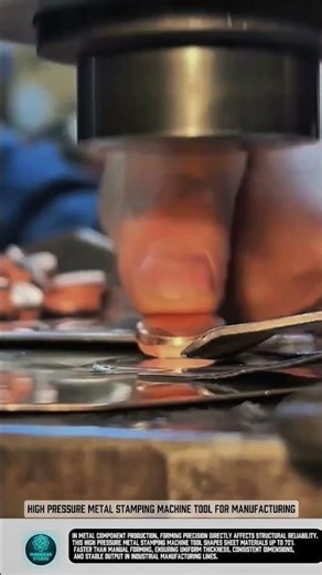 High Pressure Metal Stamping Machine tool for Manufacturing #tools