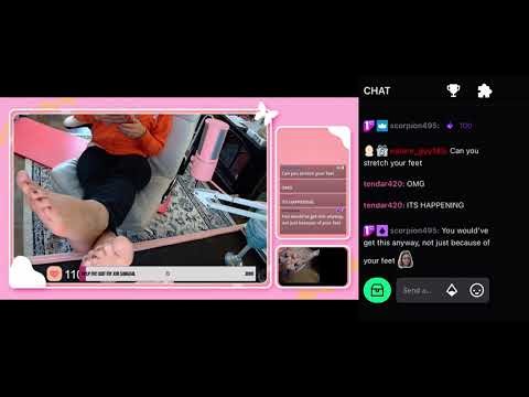Twitch Feet: EffieLeighm Livestream