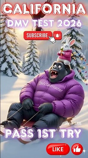 🚘😂❤️ CALIFORNIA DMV TEST 2026