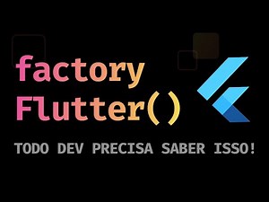 10 Funções de um Construtor Factory ou Nomeado no Flutter!