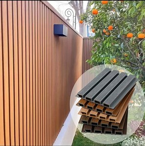 [Hot Item] WPC Outdoor Wood Plastic Composite Panels WPC Wall Cladding