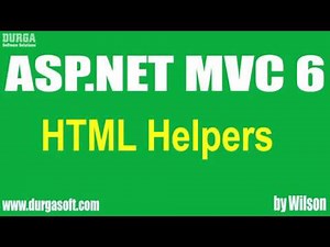 ASP.NET MVC tutorials || HTML Helpers by wilson