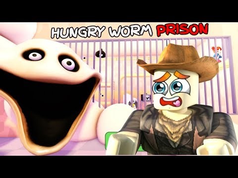 24 JAM LARI DARI HUNGRY WORM PRISON RUN! (Roblox Malaysia)