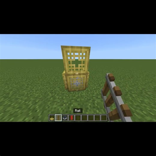 minecraft chair tutorial #minecraft #minecraftshorts #tutorial