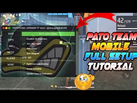 Pato Team Mobile Panel Non root / root full setup Tutorial All Server 