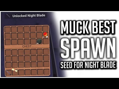 How to Get a NIGHT BLADE AT SPAWN! | Muck Tips & Tricks (Best Start Seed)