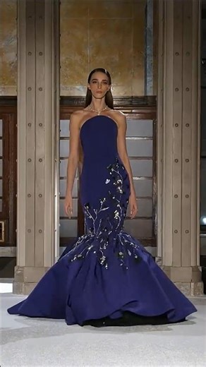 Pamella Roland at New York Fashion Week SS26 ✨ Elegant Evening Gown