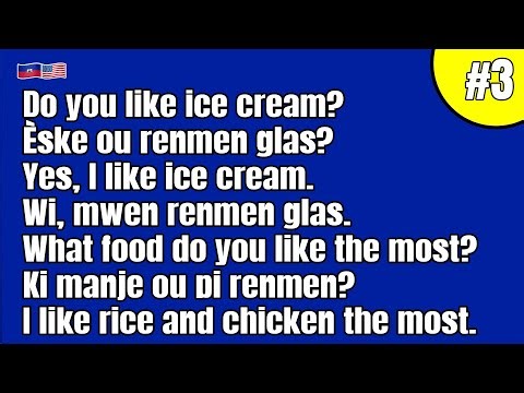 English Speaking Practice for Beginners [Part 3] | English–Haitian Creole | Beginners (A1–A2)