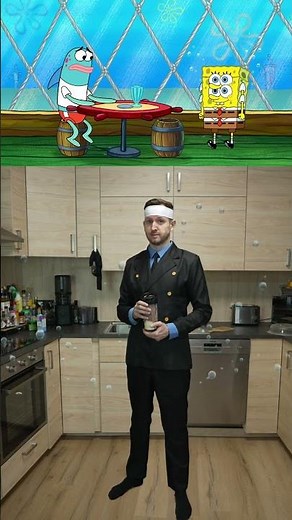 How to Make the legendary Milkshake from SpongeBob 🥤👨‍🍳#milkshake #recreation #recipe #foodkagechris