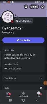 Cara Ubah foto profil di aplikasi discord