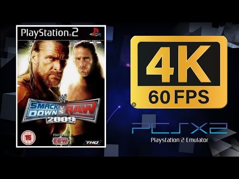 WWE SmackDown vs. Raw 2009 | PS2 (PCSX2) | 4K UHD
