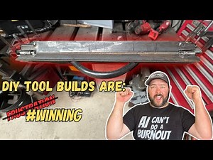 WE made A DIY Sheet Metal Brake!