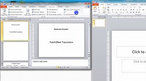 Lesson 14.4 Using Two Screens - MS PowerPoint by Microsoft Office Power Point 2010  free online vide