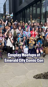 9.2K views · 72 reactions | Fandom doesn’t stop at what you love. It lives in who you meet.  From first hellos to long-running group chats, these meetups are where strangers turn into con friends and con friends turn into community. Shoutout to @canyon.cos, @suzyqt4u, @technicolorfool, @peypocalypse & @redhoodoutlaw for making space to show up, hang out, and belong. (Follow them on IG) Learn more ECCC26.com/Meetups | Emerald City Comic Con | Facebook