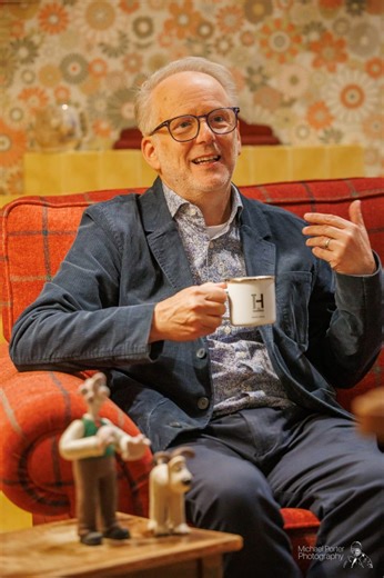 Listen: A life in plasticine as Nick Park reflects on animation success –  Blog Preston