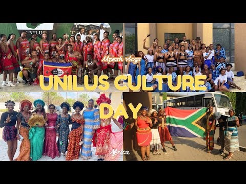 Vlogtober : Unilus culture day 🇧🇼🇸🇿🇿🇲🇿🇼🇳🇦🇿🇦🇨🇩