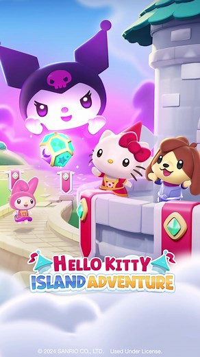 Step into a world of imagination 🏰✨️👑 Play #HelloKittyIslandAdventure now on @Apple Arcade link in bio! #hellokitty #applearcade #game #cozygaming⁠