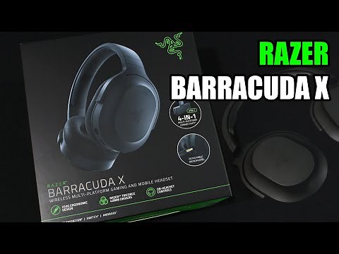 UNBOXING - RAZER BARRACUDA X