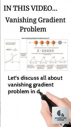 Vanishing gradient problem in one shot#gradientdescent#vgp#relu#deeplearning#ml#ai#neuralnetworks