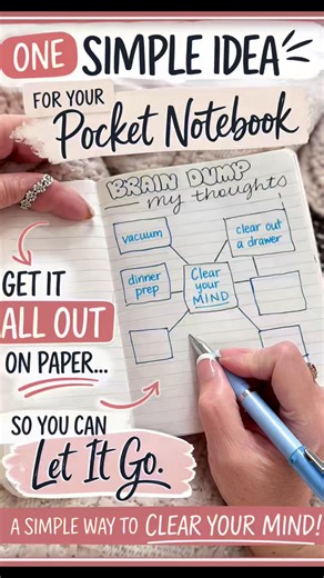 Brain Dump Notebook Idea (Clear Your Mind Fast)