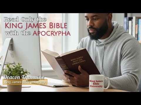 Deacon Tramaine: Read Only the King James Bible with the Apocrypha