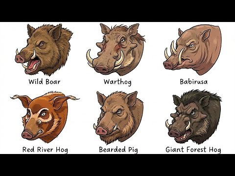 Every Wild Pig Explained in 37 Minutes