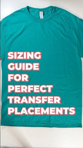 FREE T-Shirt Graphic Size & Placement Guide