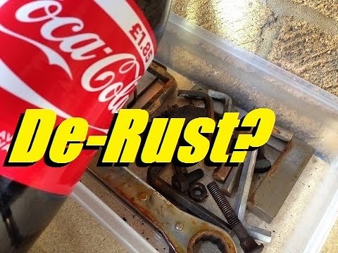 Does Coca Cola work as a de-rust?