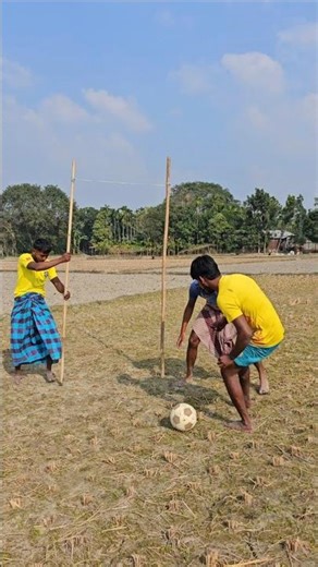 The goal post of the football game was changed.