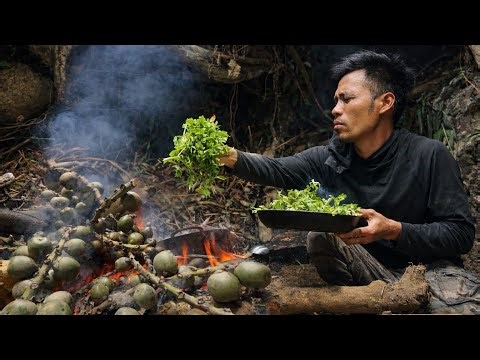 Sống Trong Rừng Săn Cá Lớn￼ | Fishing camping survival VietNam