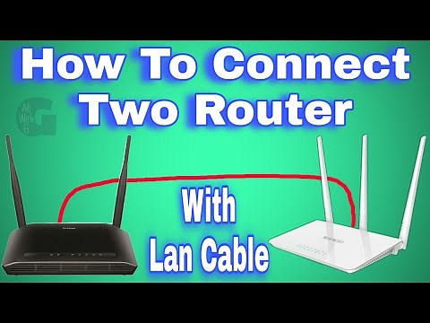 How To Configure Secondary Router | Tenda Router Configuration With Lan Cable | By AllWithG