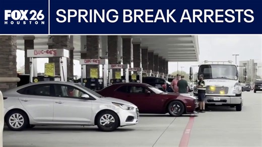 Dozens arrested as spring break begins
