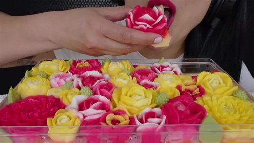 Thai jello is the besyt jello! Like this one its almost too pretty to eat! . P.s. this is my only tiktok account. Dont let the impostor fool you. . #sasasmr #asmr #eatingsounds #tiktokfood #eatingshow